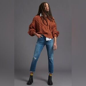 The Slim Boyfriend Mid-Rise Relaxed Jeans By Pilcro (Anthropologie)